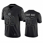 Men's Pittsburgh Steelers Active Player Custom Reflective Limited Stitched Jersey,baseball caps,new era cap wholesale,wholesale hats